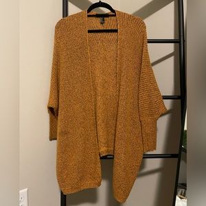 Rust colored knit cardigan - sz M